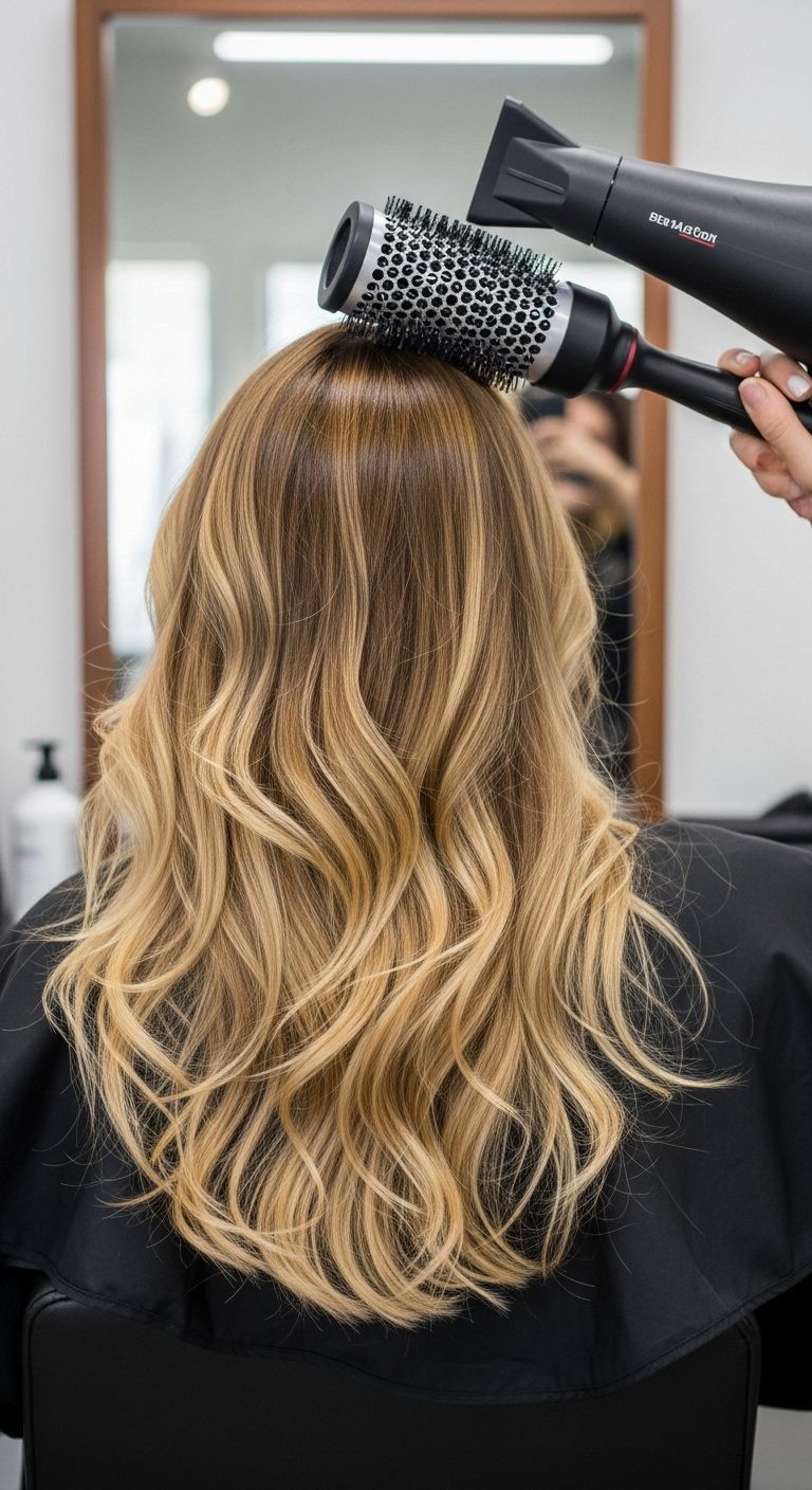 Coiffure et brushing en salon Trimli